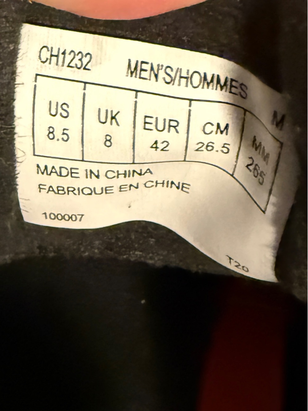 Rockport Black Leather Lace-Up Oxfords with Red Interior Accents - Picture 3 of 3